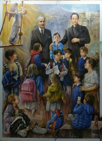 Mons.Michele Sasso e De Nicola Enrico