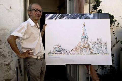 2013 Progetto Carro trionfale Immacolata